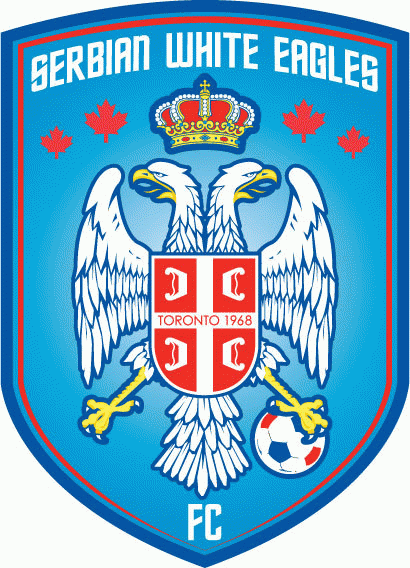 Serbian White Eagles FC Logo vinyl decal